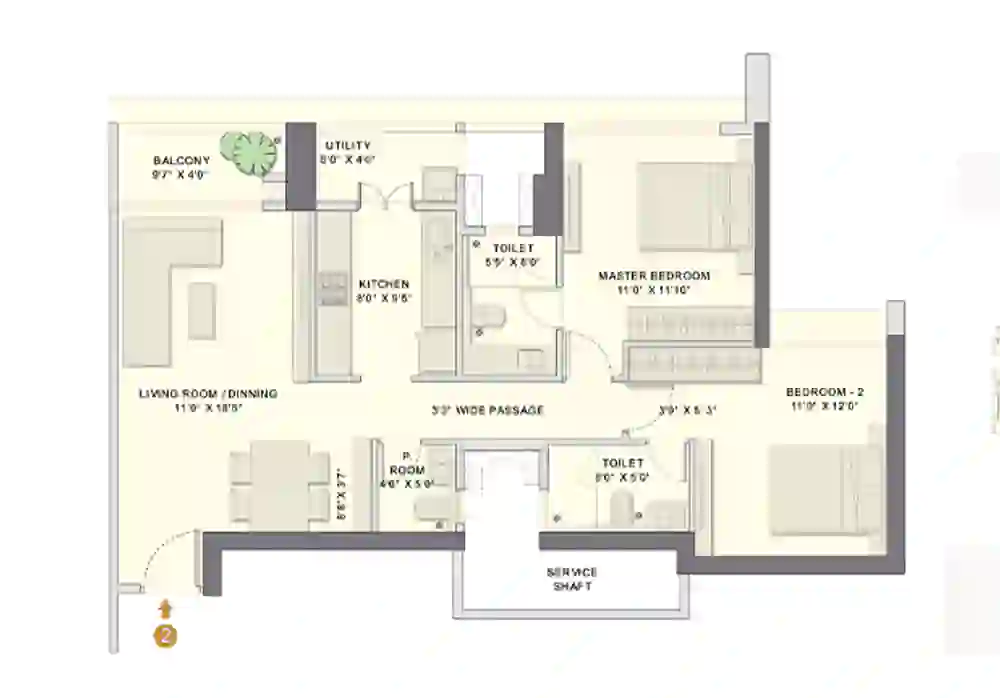 2 BHK