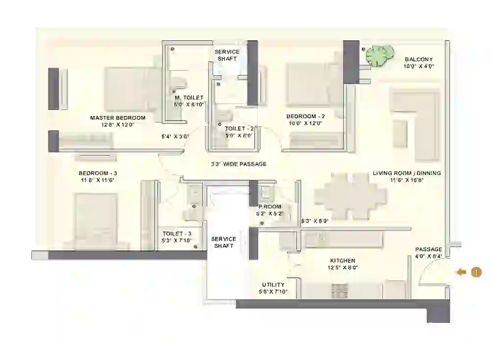 3 BHK